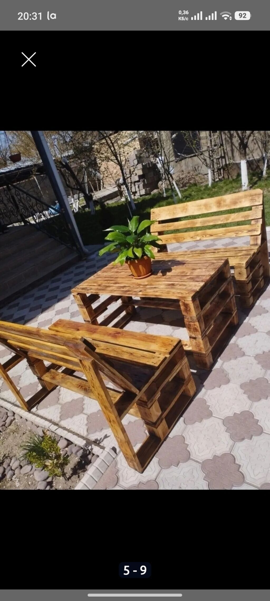 Стол и стул для кафе, Новый, Самовывоз, Платная доставка: фото 5