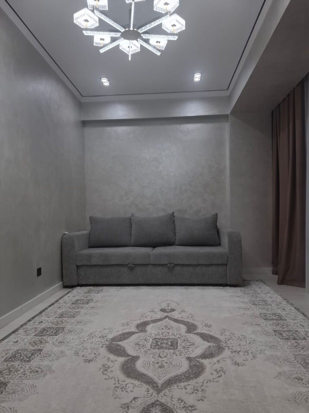 2 комнаты, 60 м², Асанбай мкр Элитка, 4 этаж, Евроремонт: фото 4