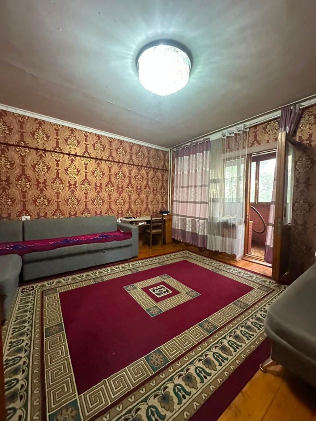 3 комнаты, 83 м², Ошский рынок / базар Индивидуалка, 3 этаж, Косметический ремонт: фото 2
