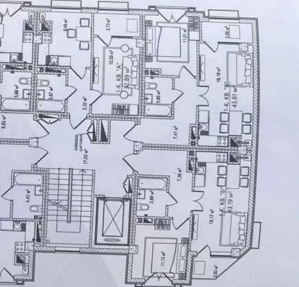 1 комната, 35 м², Элитка, 7 этаж, Евроремонт — фото 7