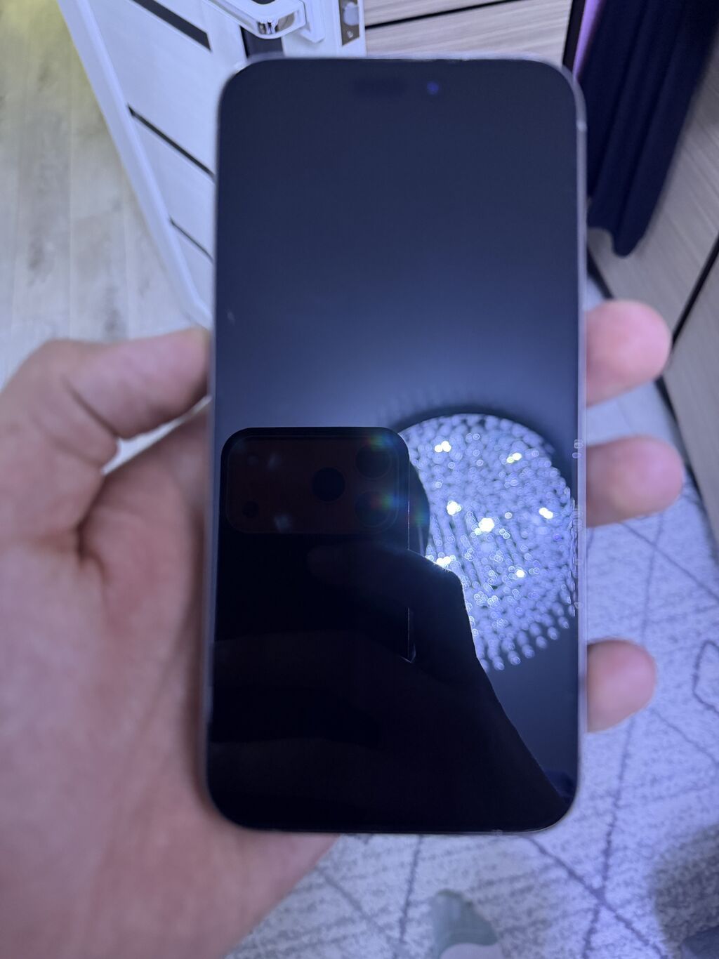 IPhone 15 Pro Max, Б/у, 256 ГБ, Natural Titanium, 80 %: фото 4