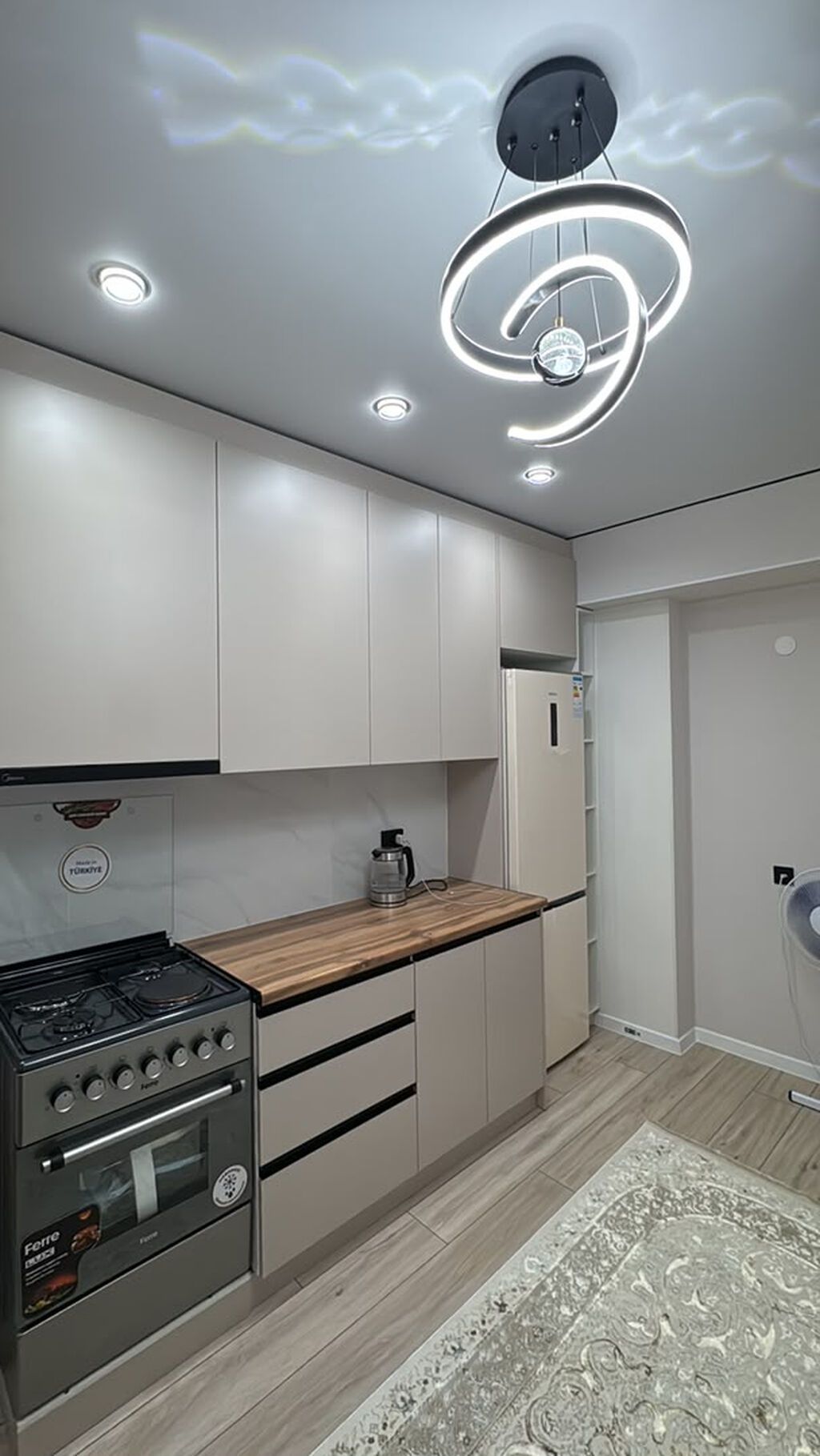 1 комната, 45 м², парк Фучика Индивидуалка, 5 этаж, Дизайнерский ремонт: фото 3