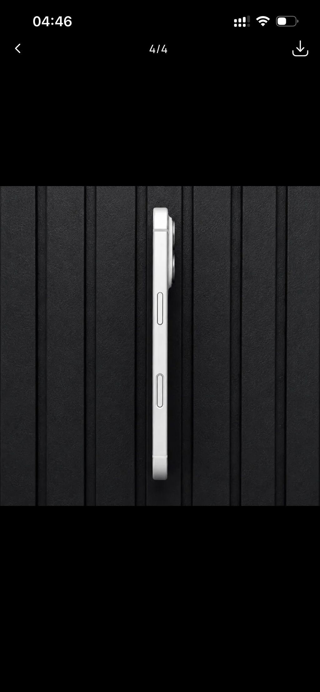 IPhone 17 Pro, Б/у, 256 ГБ, Белый — фото 4