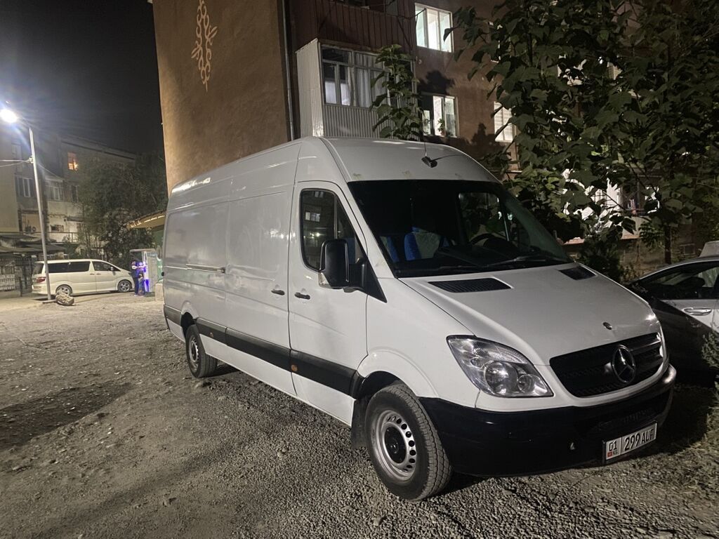 Mercedes-Benz Sprinter, белый фургон высокой и удлинённой версии: фото 7