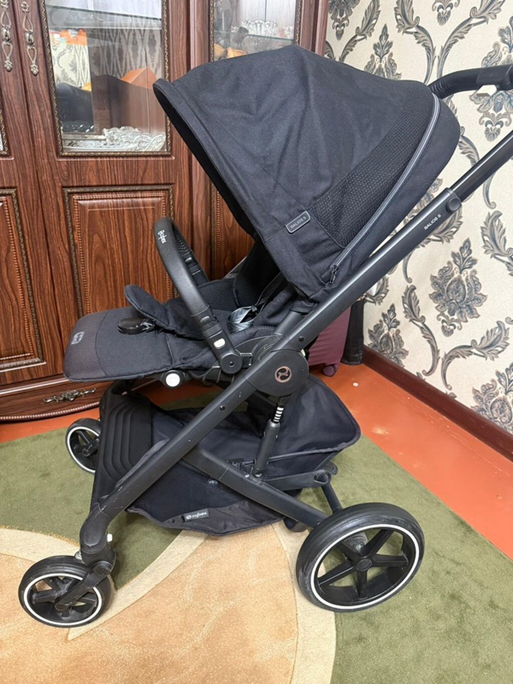 Коляска, Cybex, цвет - Черный, Б/у, Бесплатная доставка, Платная доставка: фото 3
