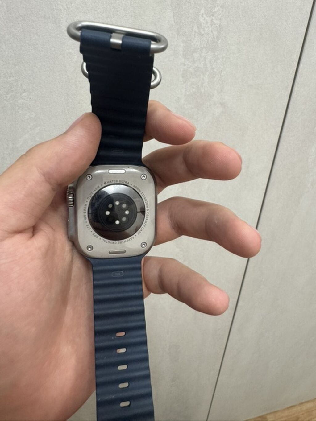 Apple Watch Ultra 2 Ocean Band (тёмно‑синий). Полный комплект: фото 3