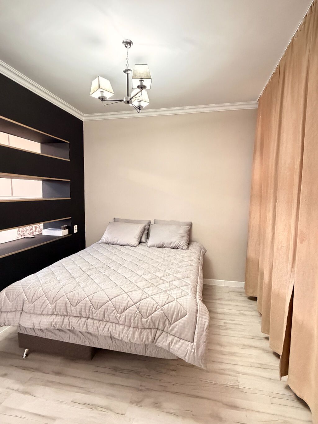 3 комнаты, 80 м², Золотой квадрат Элитка, 12 этаж, Евроремонт: фото 5