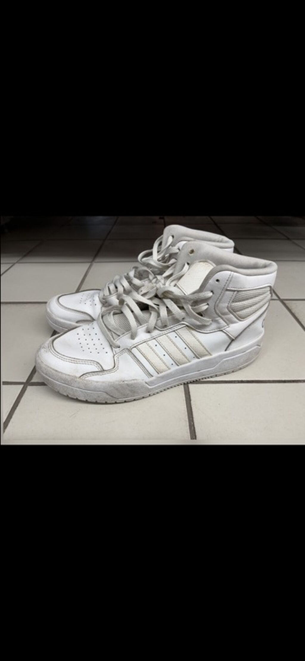 Мужские кроссовки, 42, 42.5, 43, Adidas, Б/у, цвет - Белый, Самовывоз — фото 4