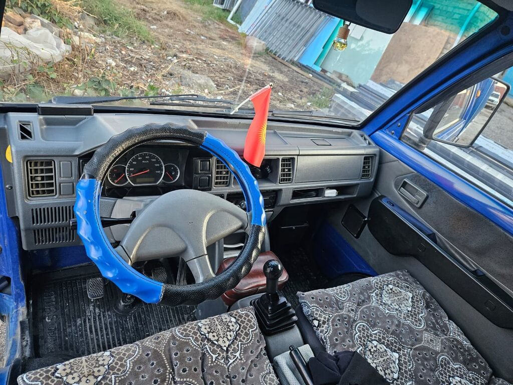Грузовой мини-грузовик Daewoo Labo, синий цвет, компактный формат для: фото 5