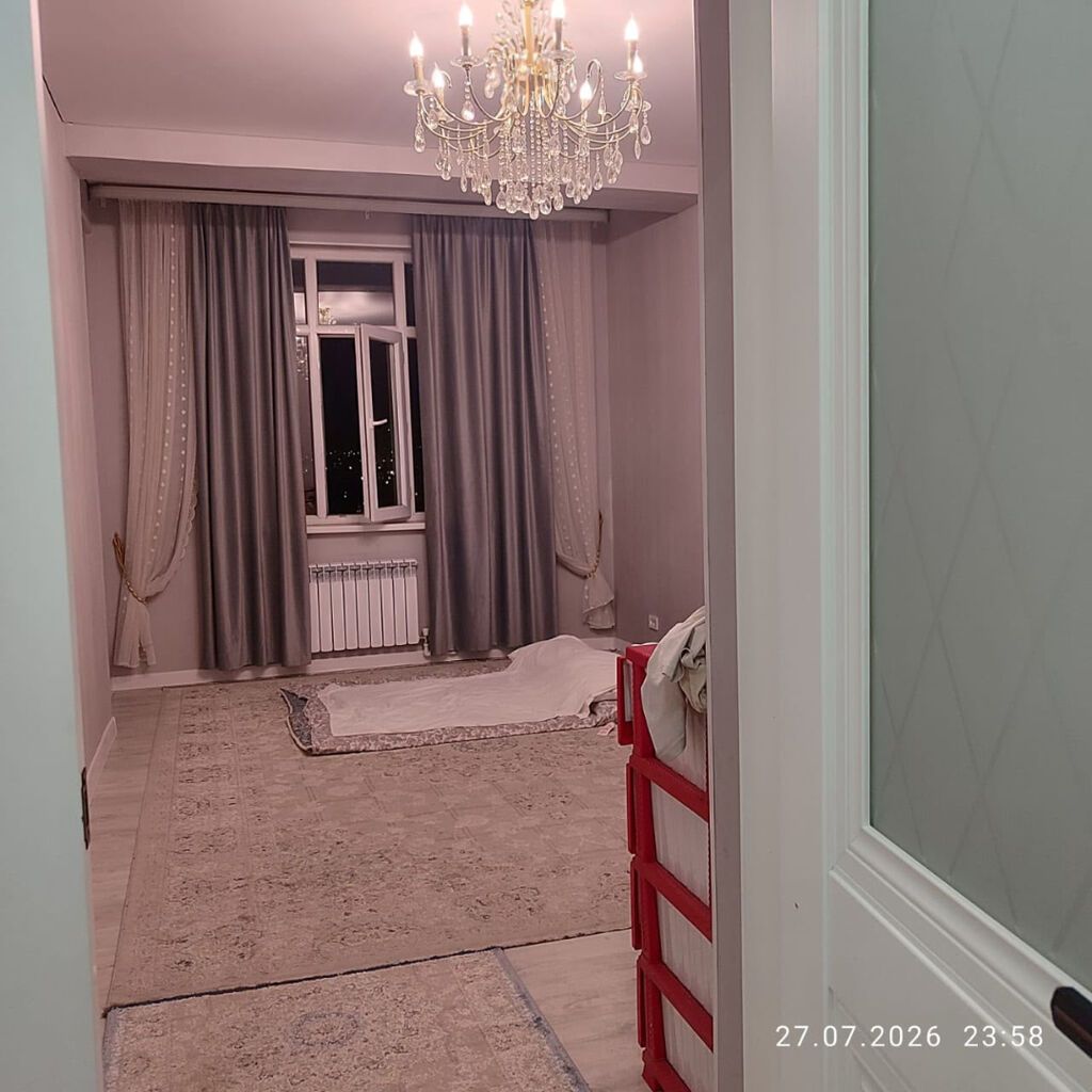 1 комната, 48 м², Пишпек Элитка, 9 этаж, Евроремонт: фото 2