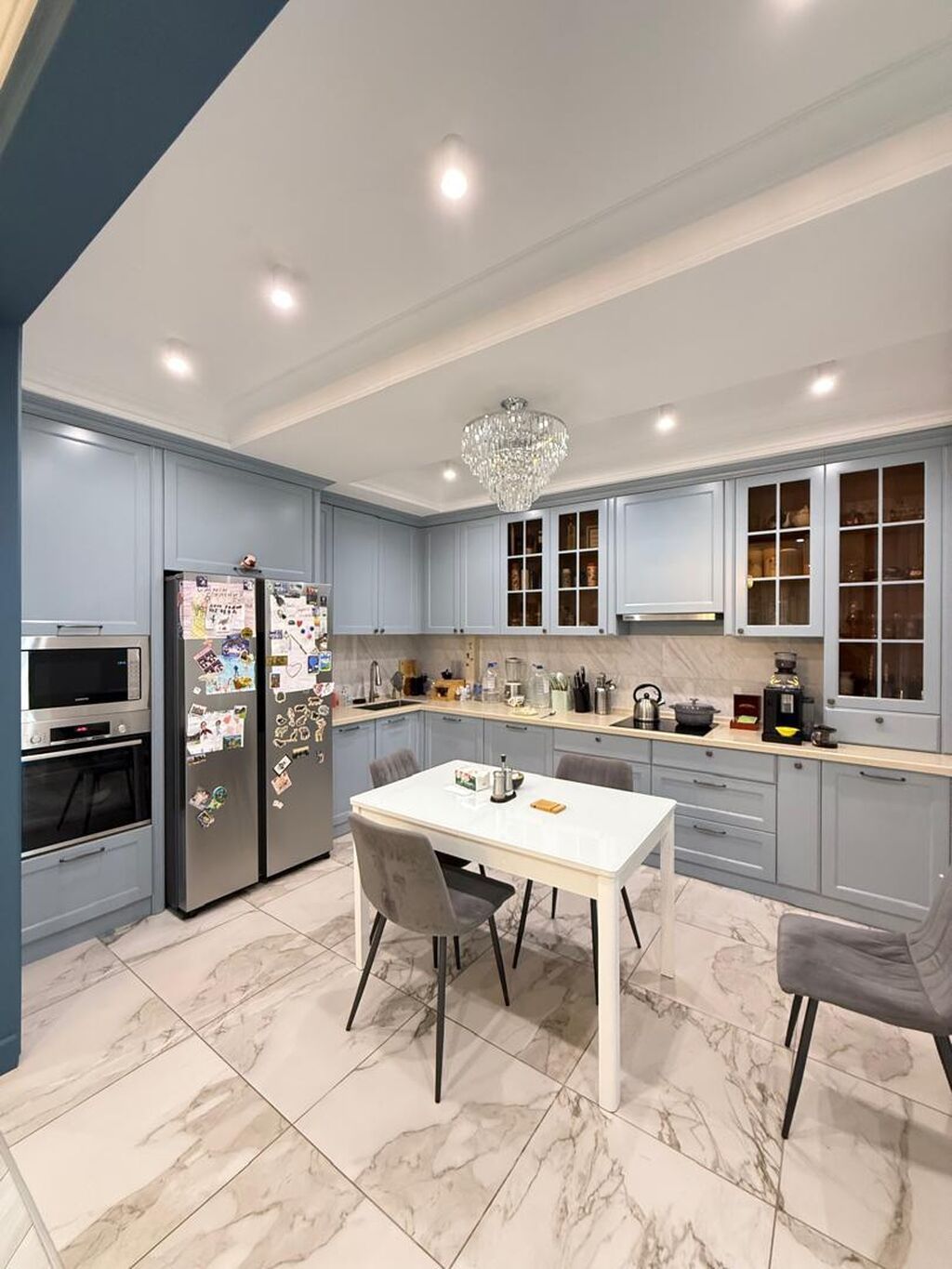 3 комнаты, 124 м², Уметалиева/Фрунзе Элитка, 7 этаж, Дизайнерский ремонт: фото 1