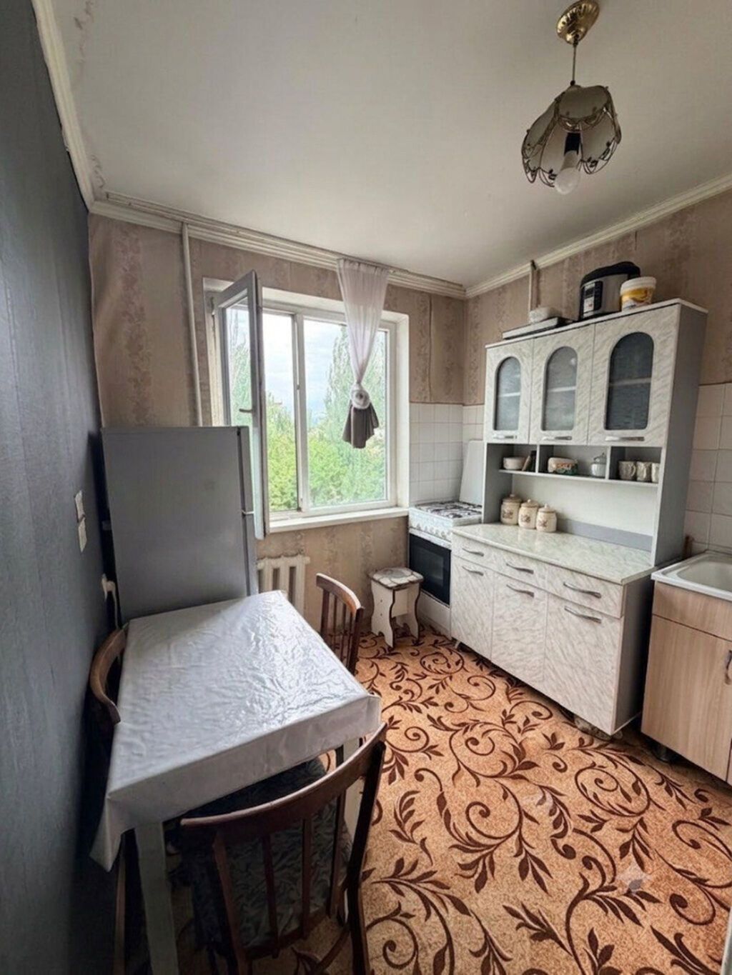 1 комната, 31 м², 8 мкр 104 серия, 4 этаж, Старый ремонт: фото 4