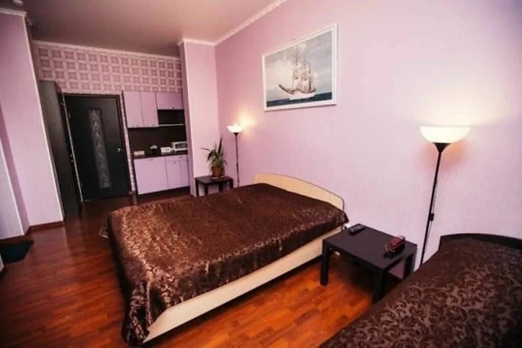 1 комната, Восток-5 мкр, Душевая кабина, Постельное белье, Кондиционер: фото 3