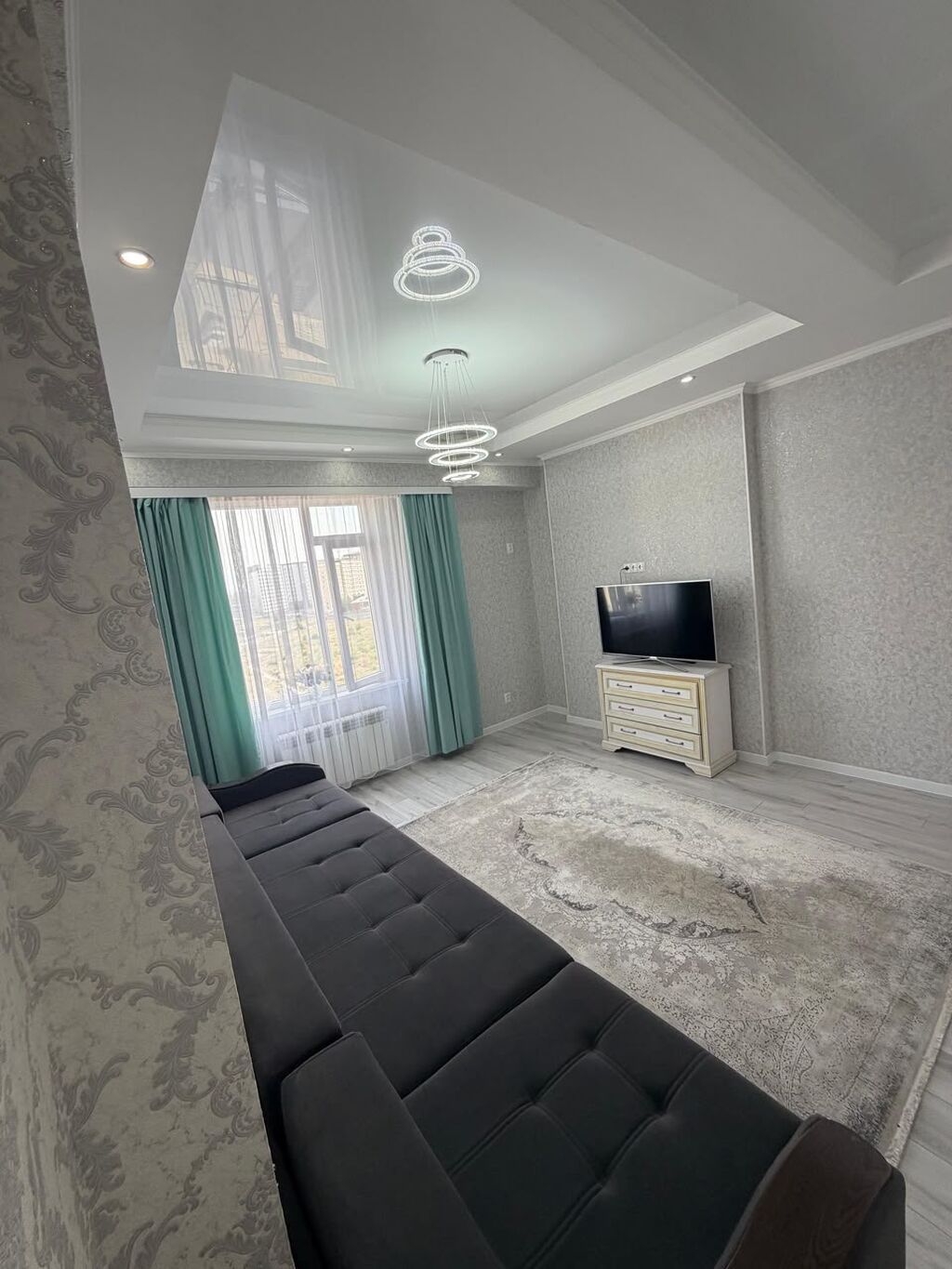 2 комнаты, 63 м², Асанбай мкр Элитка, 8 этаж, Евроремонт: фото 4