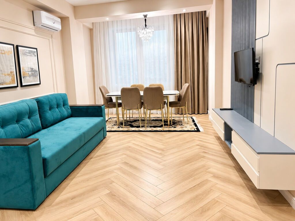 Bakı City Residence-də 2 otaqlı mənzil kirayə verilir Ağ Şəhər ilə