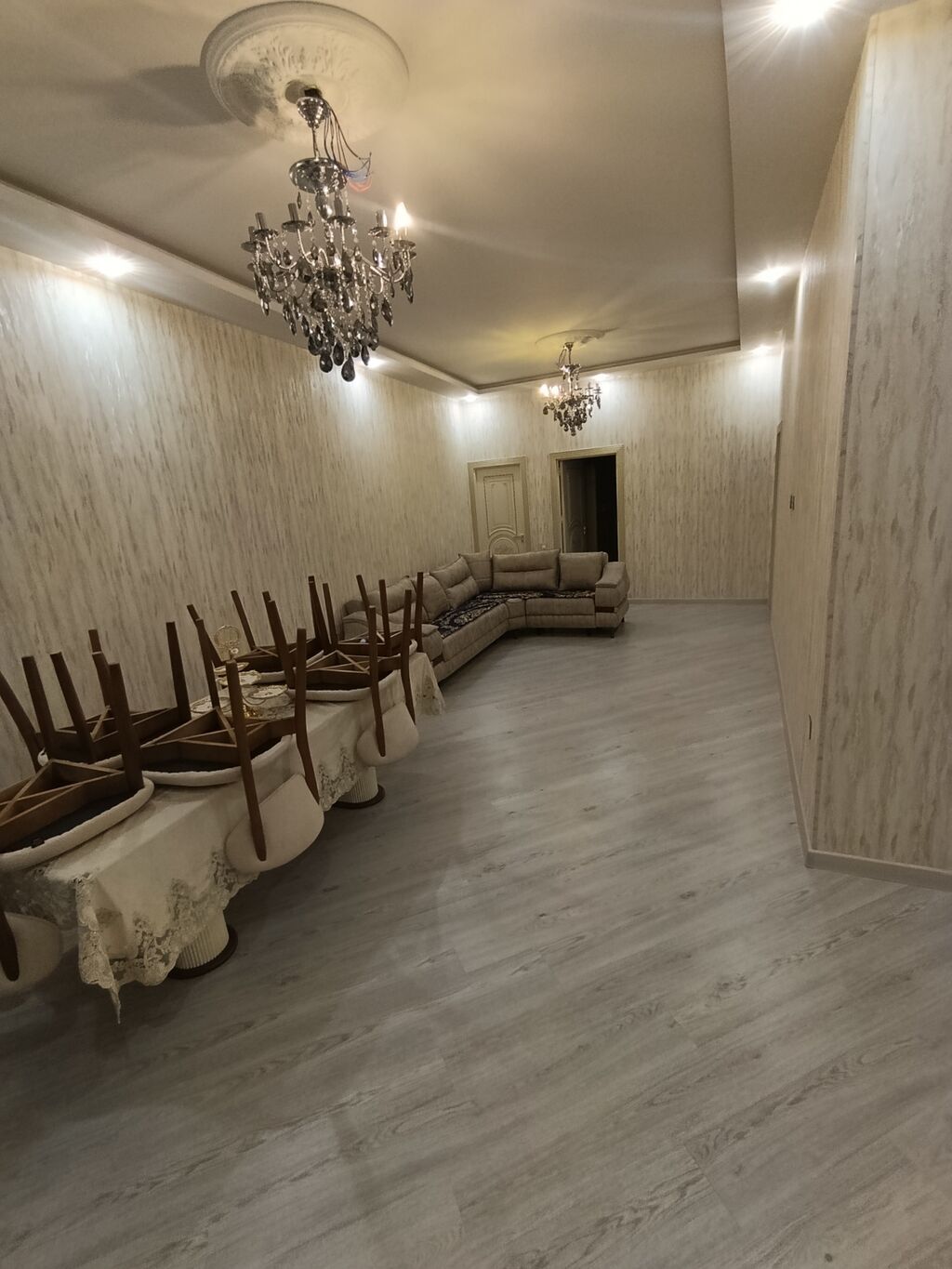 5 otaqlı, 130 kv. m, Kredit yoxdur, Yeni təmirli