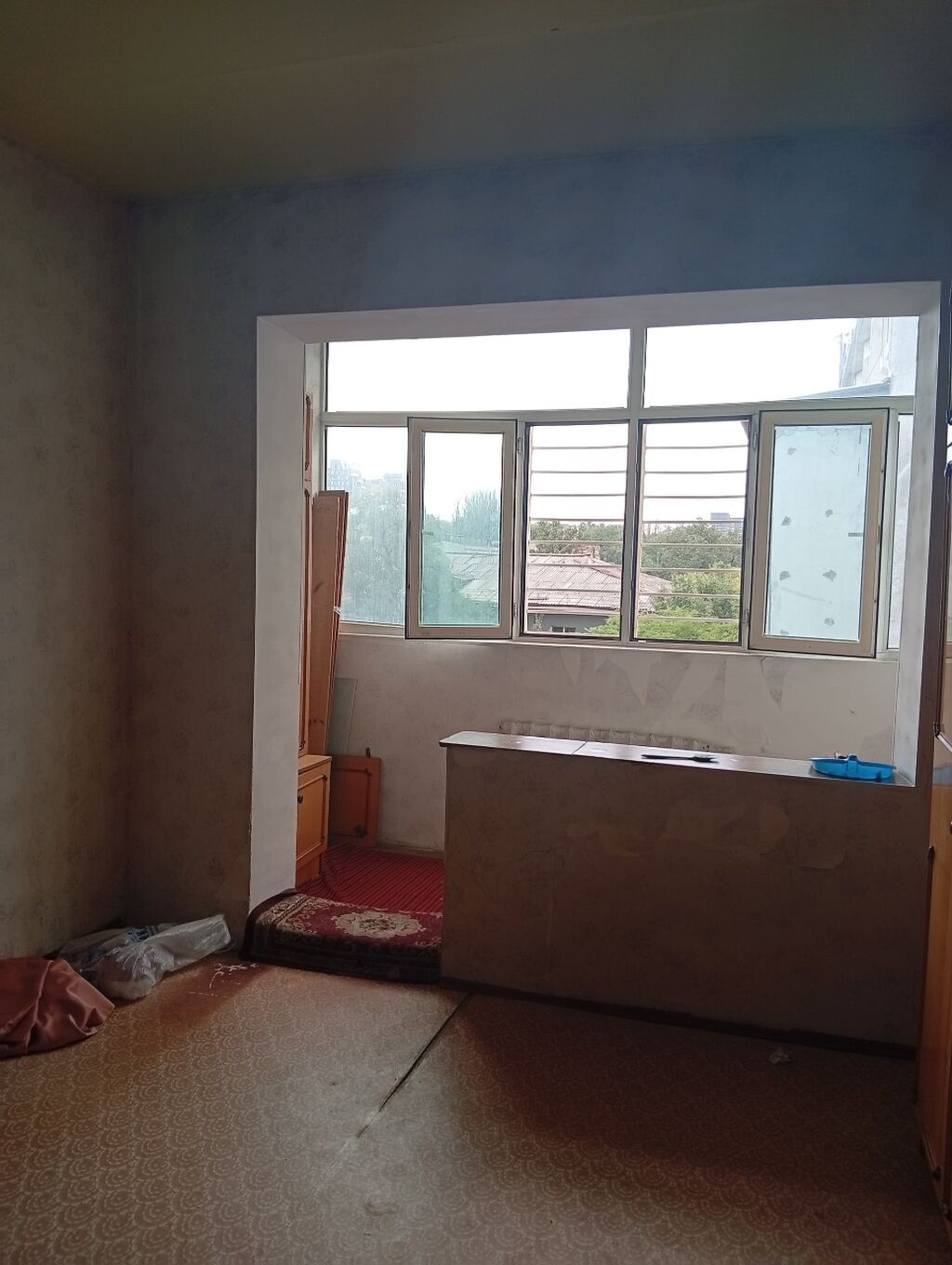1 комната, 34 м², Манаса/Боконбаева 105 серия, 5 этаж, Старый ремонт: фото 7