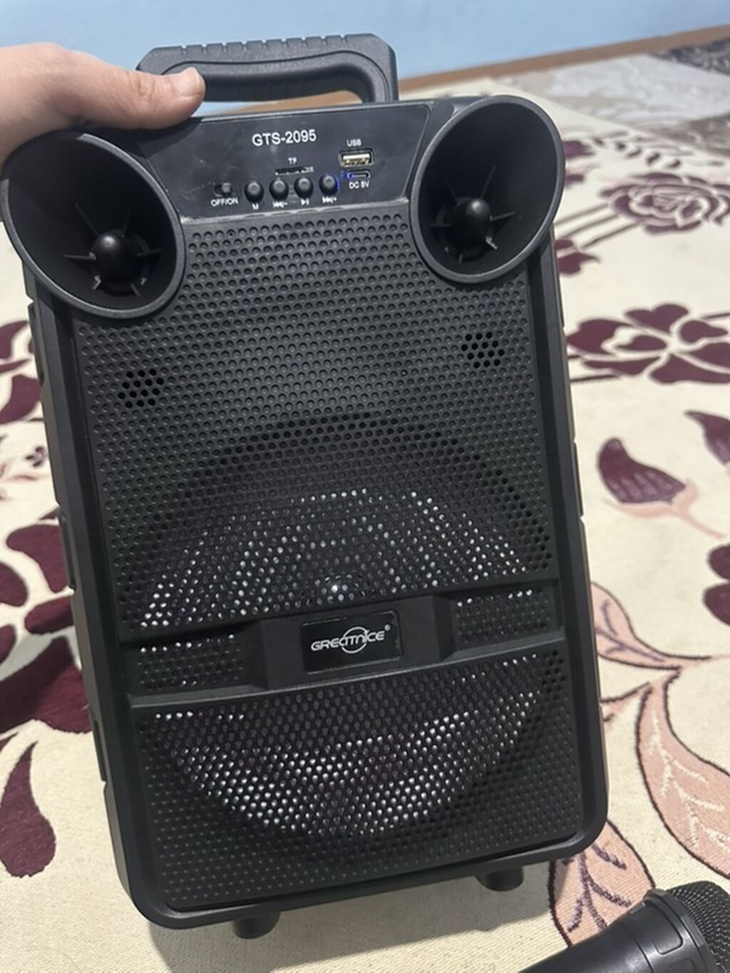 Портативная акустическая система Greemice GTS-2095 с микрофоном -: фото 2