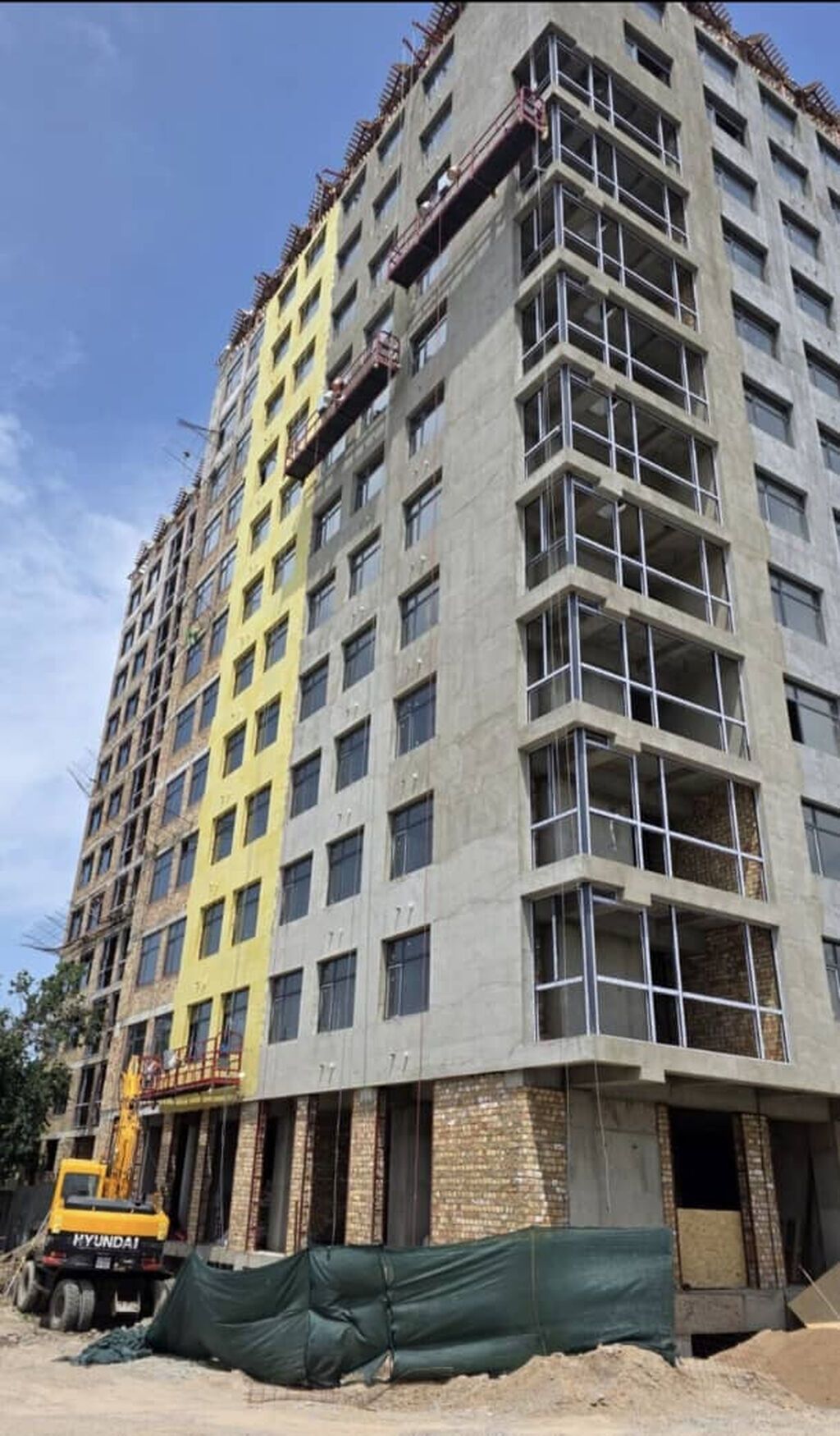 2 комнаты, 53 м², Элитка, 11 этаж, ПСО (под самоотделку) — фото 4
