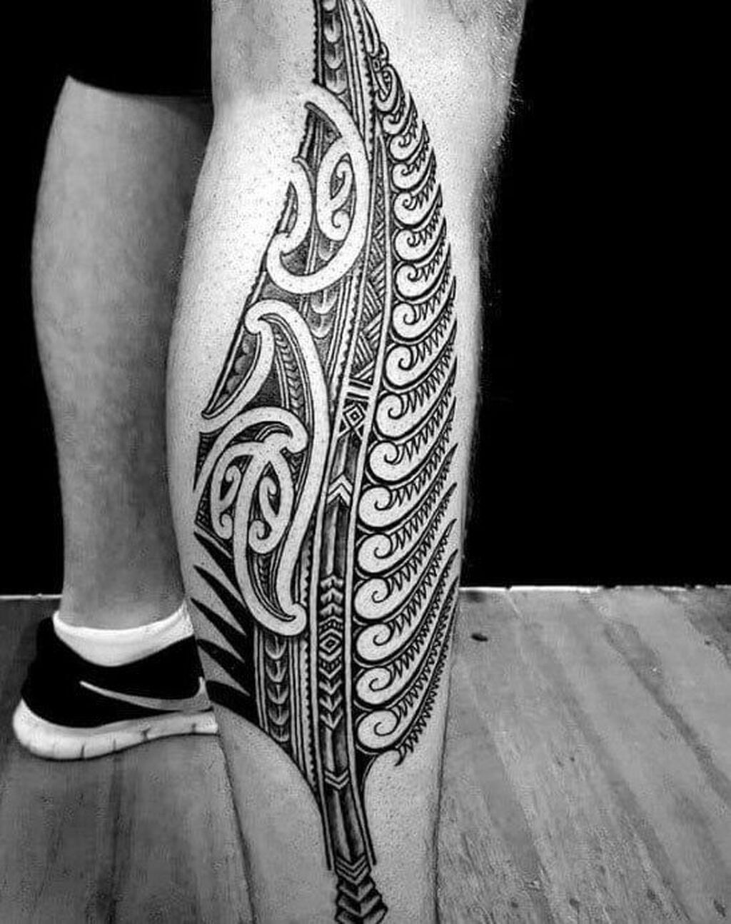 Полинезийская тату папоротника