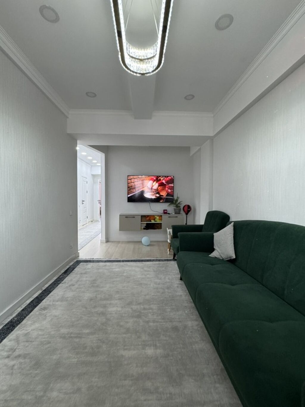 3 комнаты, 98 м², Кок-Жар ж/м Элитка, 12 этаж, Дизайнерский ремонт: фото 3