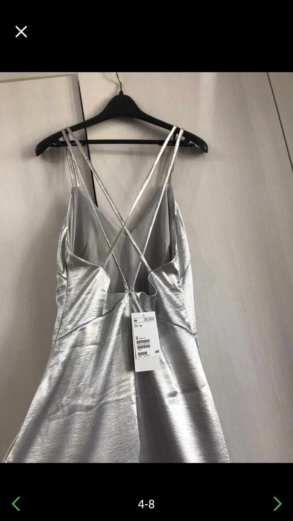 Платье актуально на все времена от бренда H&M 42 размер, сидит по: фото 3