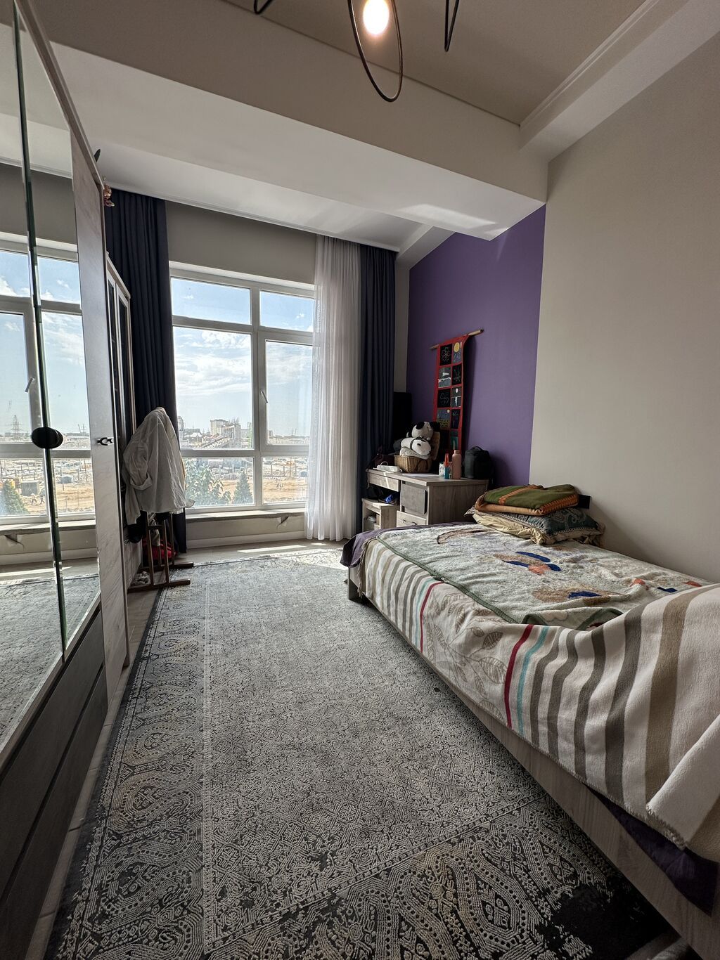 2 комнаты, 63 м², Кок-Жар ж/м Элитка, 3 этаж, Дизайнерский ремонт: фото 8