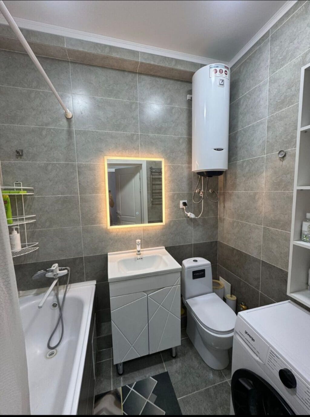 1 комната, 34 м², Джал мкр (в т.ч. Верхний, Нижний, Средний) Элитка, 7 этаж, Дизайнерский ремонт: фото 5
