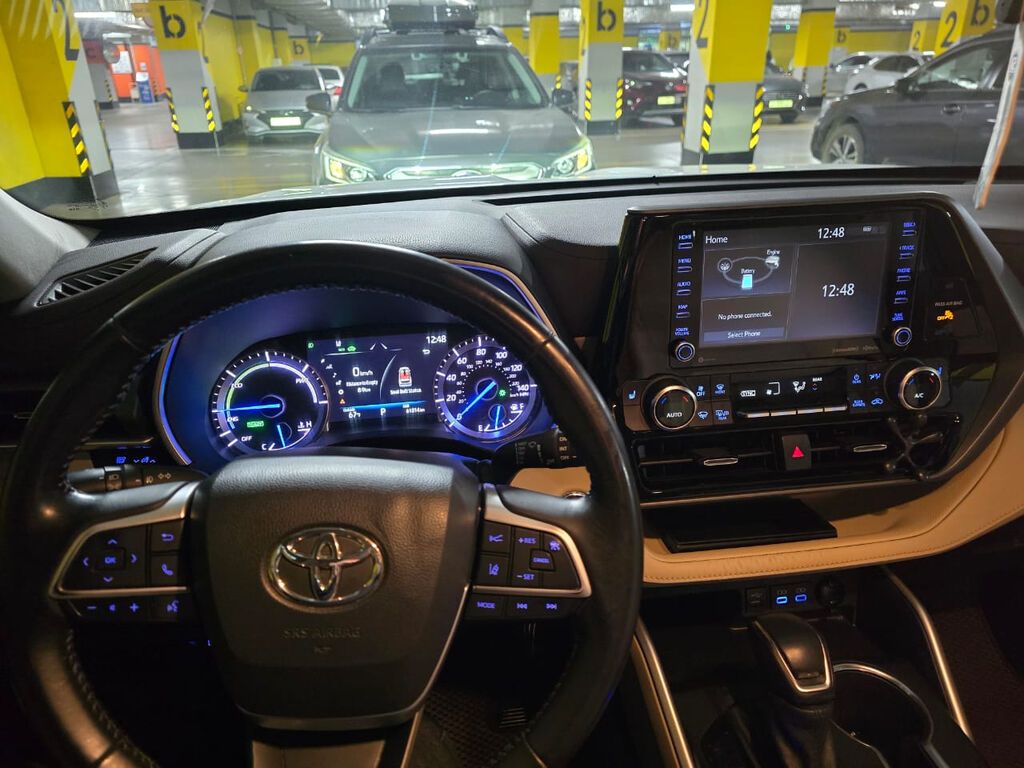 Toyota Highlander: 2022 г., 2.5 л, Автомат, Гибрид, Кроссовер: фото 7