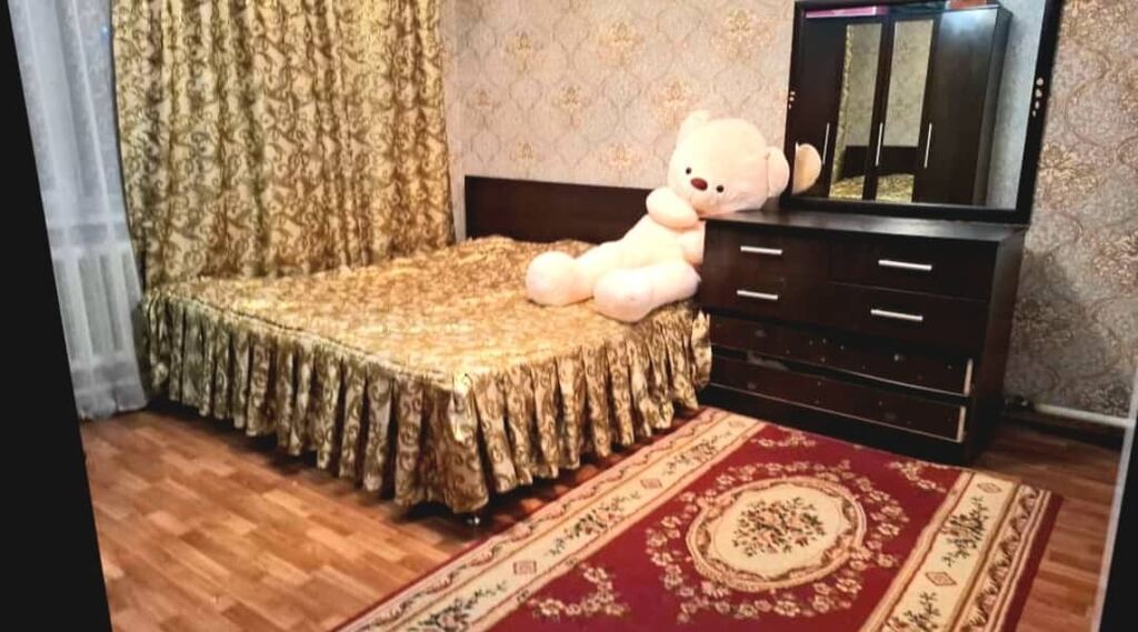 Спальный гарнитур, Б/у, Двуспальная кровать, Дерево, Бесплатная доставка, цвет - Коричневый: фото 4