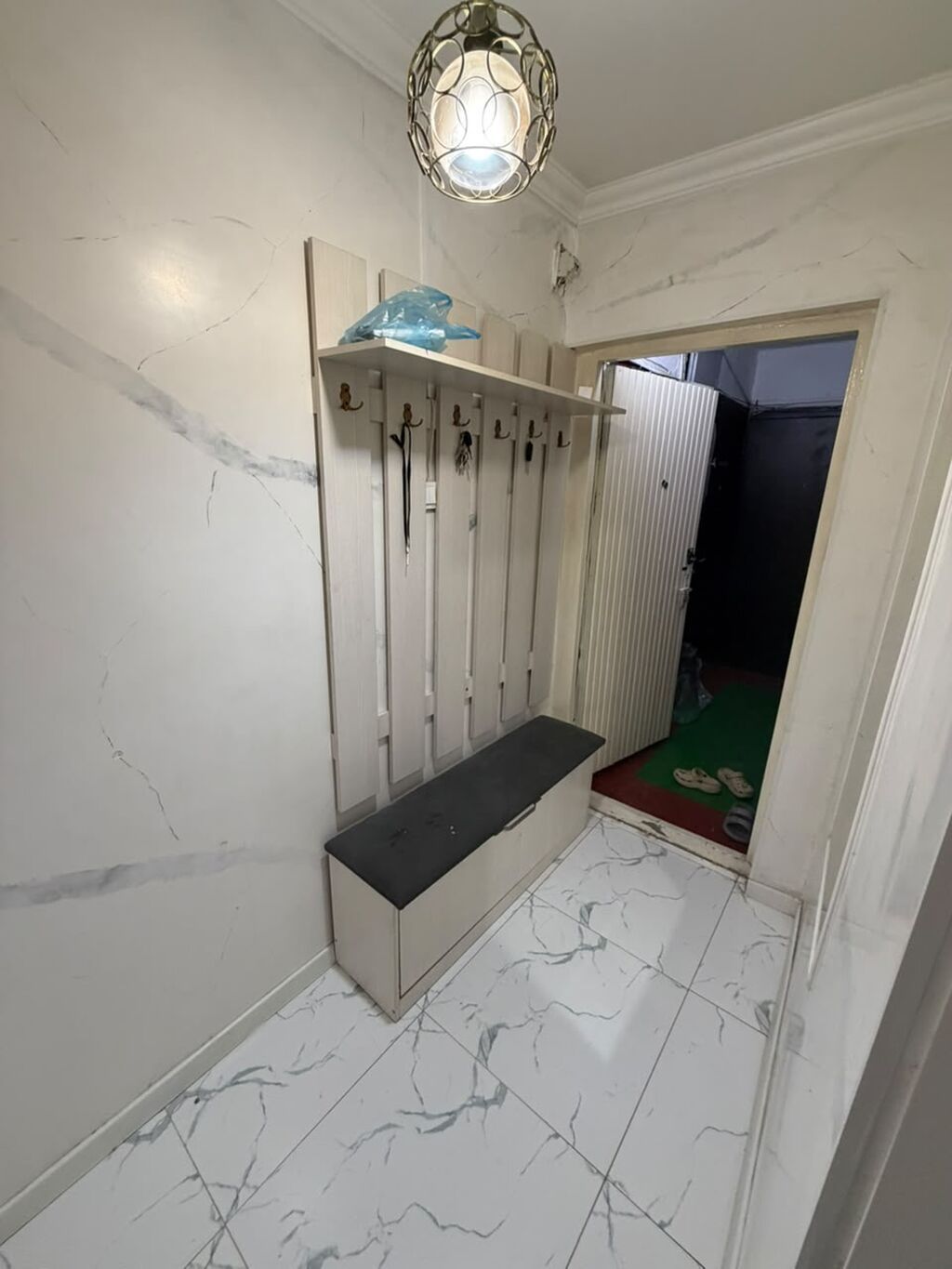 3 комнаты, 58 м², Курманжан-Датка мкр., 103 серия, 4 этаж, Евроремонт: фото 8
