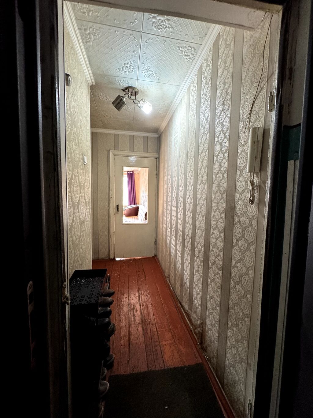 2 комнаты, 42 м², Ошский рынок / базар Индивидуалка, 2 этаж, Старый ремонт: фото 7