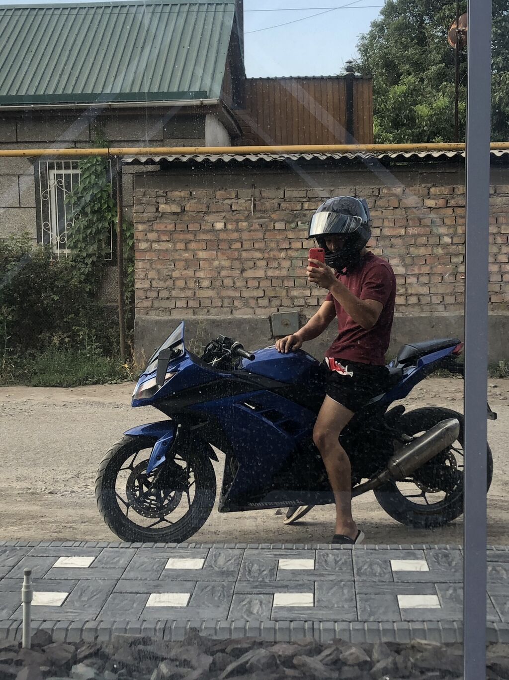 Спортбайк Kawasaki, 400 куб. см, Бензин, Б/у: фото 4