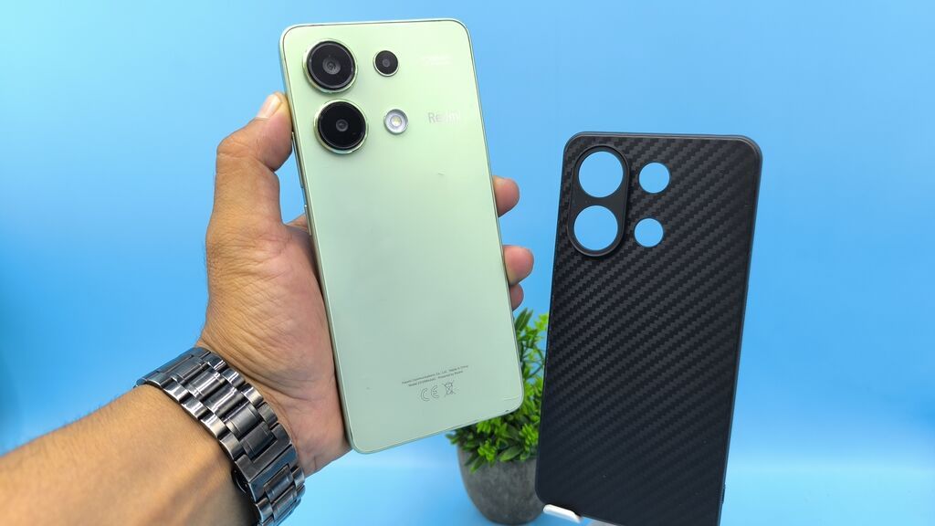 Redmi, Redmi Note 13, Б/у, 256 ГБ, цвет - Зеленый, 2 SIM — фото 2