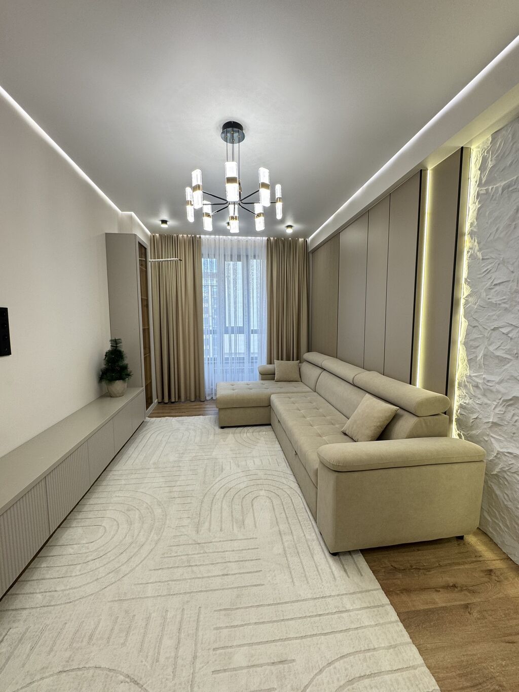 2 комнаты, 78 м², Южная Магистраль Элитка, 11 этаж, Дизайнерский ремонт: фото 2