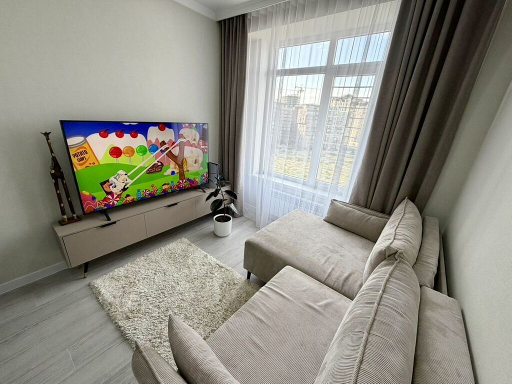 2 комнаты, 60 м², Асанбай мкр Элитка, 7 этаж, Евроремонт: фото 8