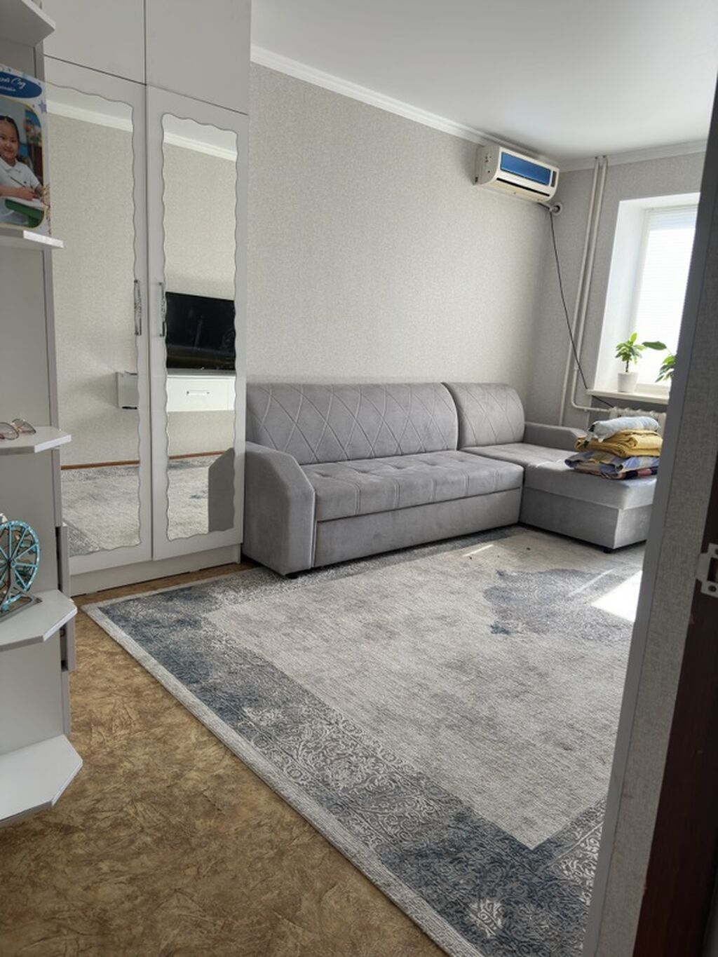 Продаётся 2‑комнатная квартира, город Кара-Балта, Квартал Победы: фото 2