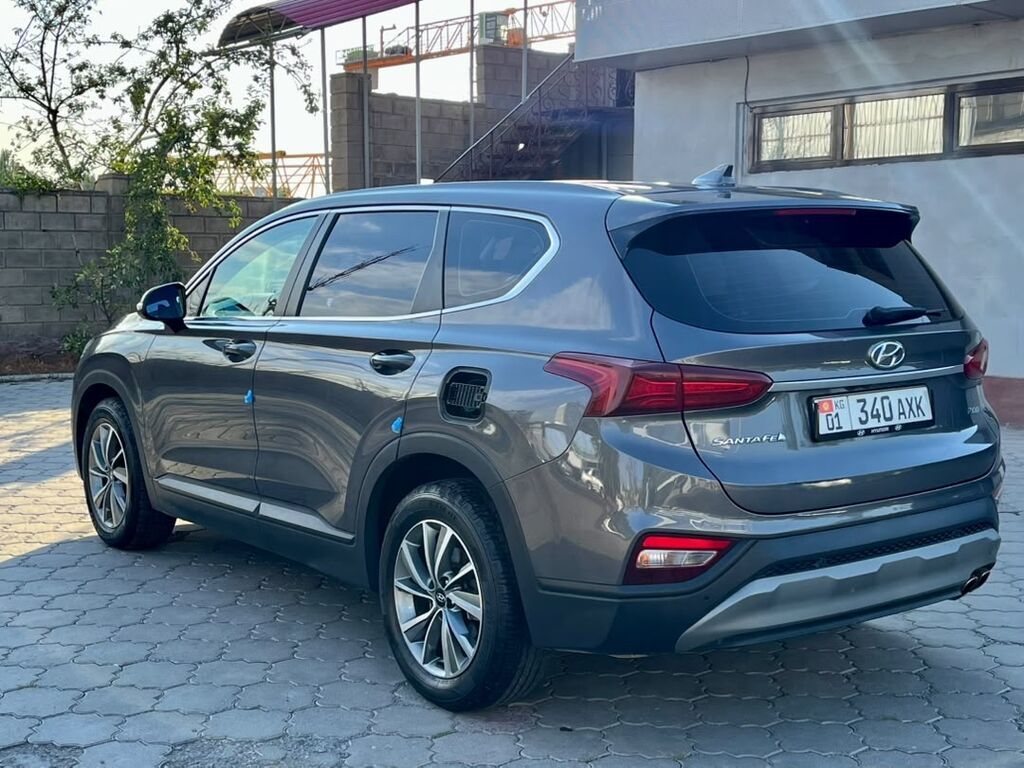 Hyundai Santa Fe: 2018 г., 2 л, Автомат, Дизель, Кроссовер: фото 4