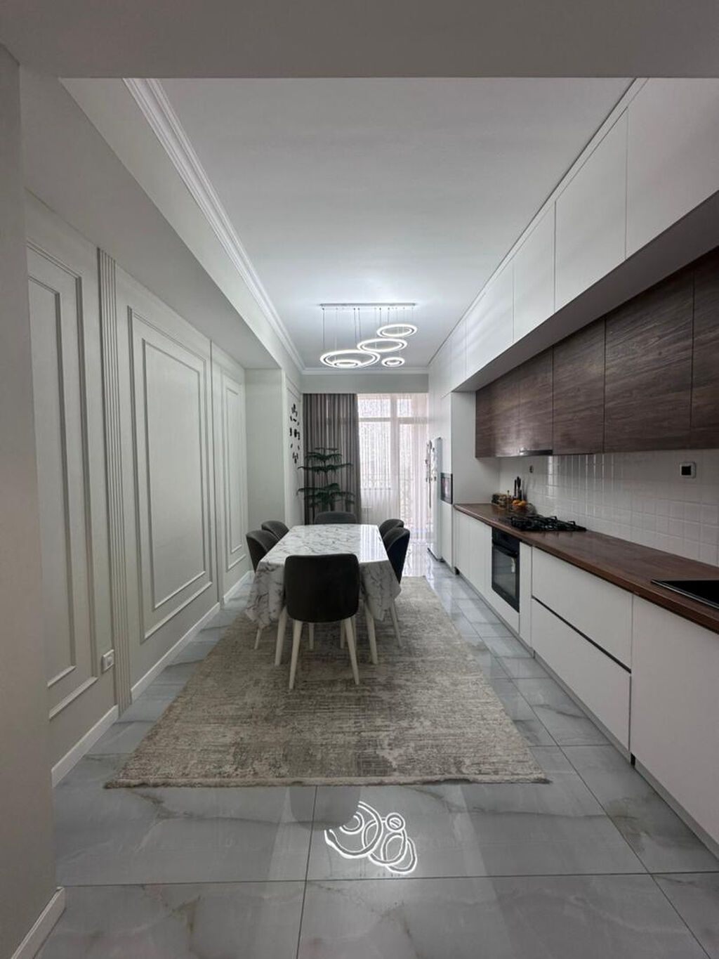 4 комнаты, 158 м², Асанбай мкр Элитка, 12 этаж, Дизайнерский ремонт: фото 8