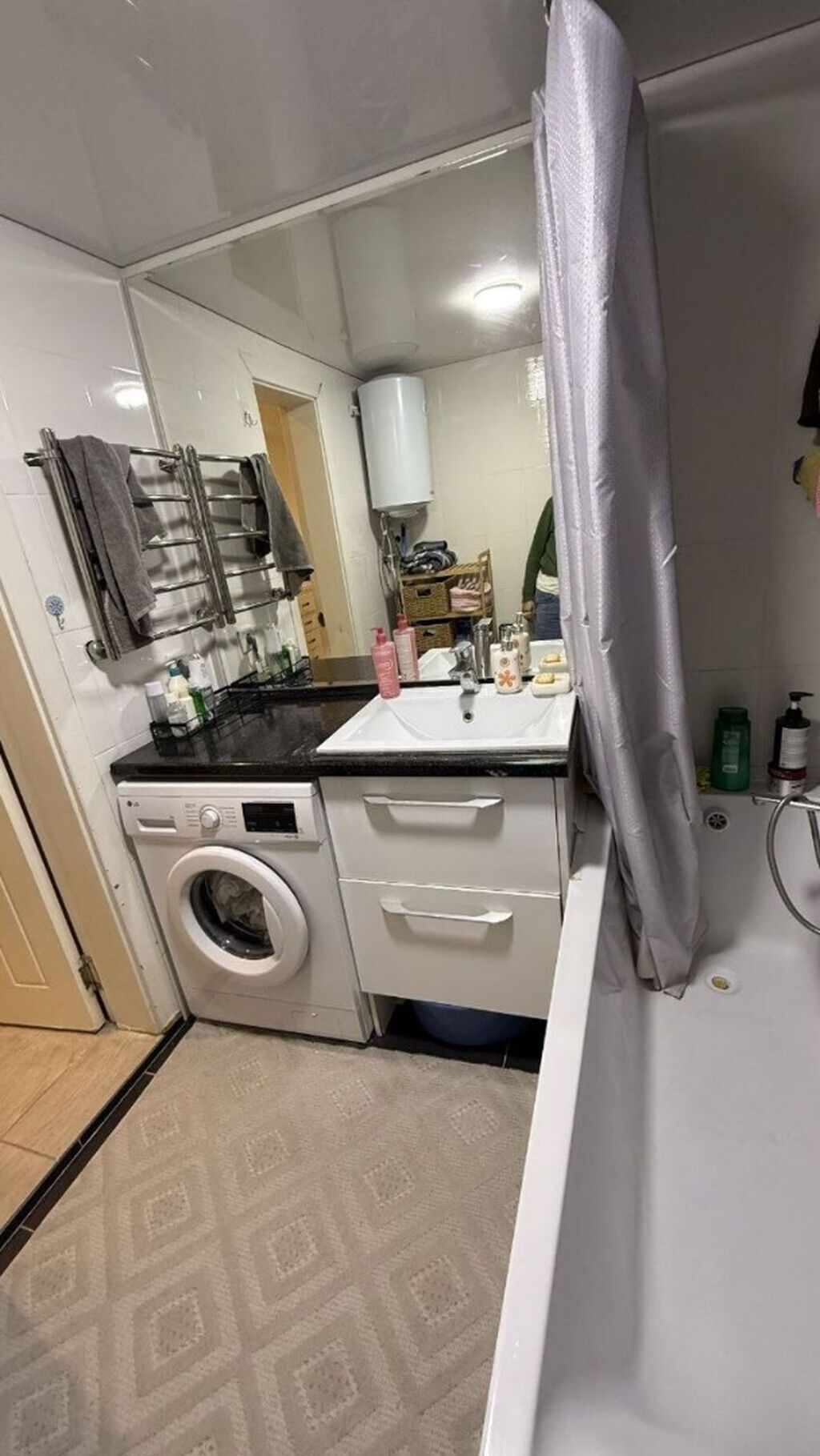 Студия, 49 м², 7 мкр Элитка, 10 этаж, Косметический ремонт: фото 7