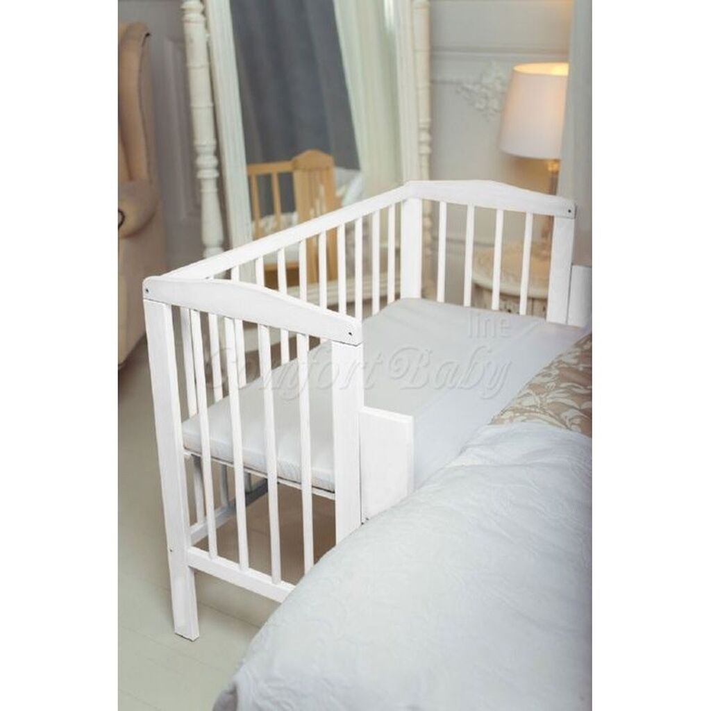Кровать для малыша новорожденного прикроватная