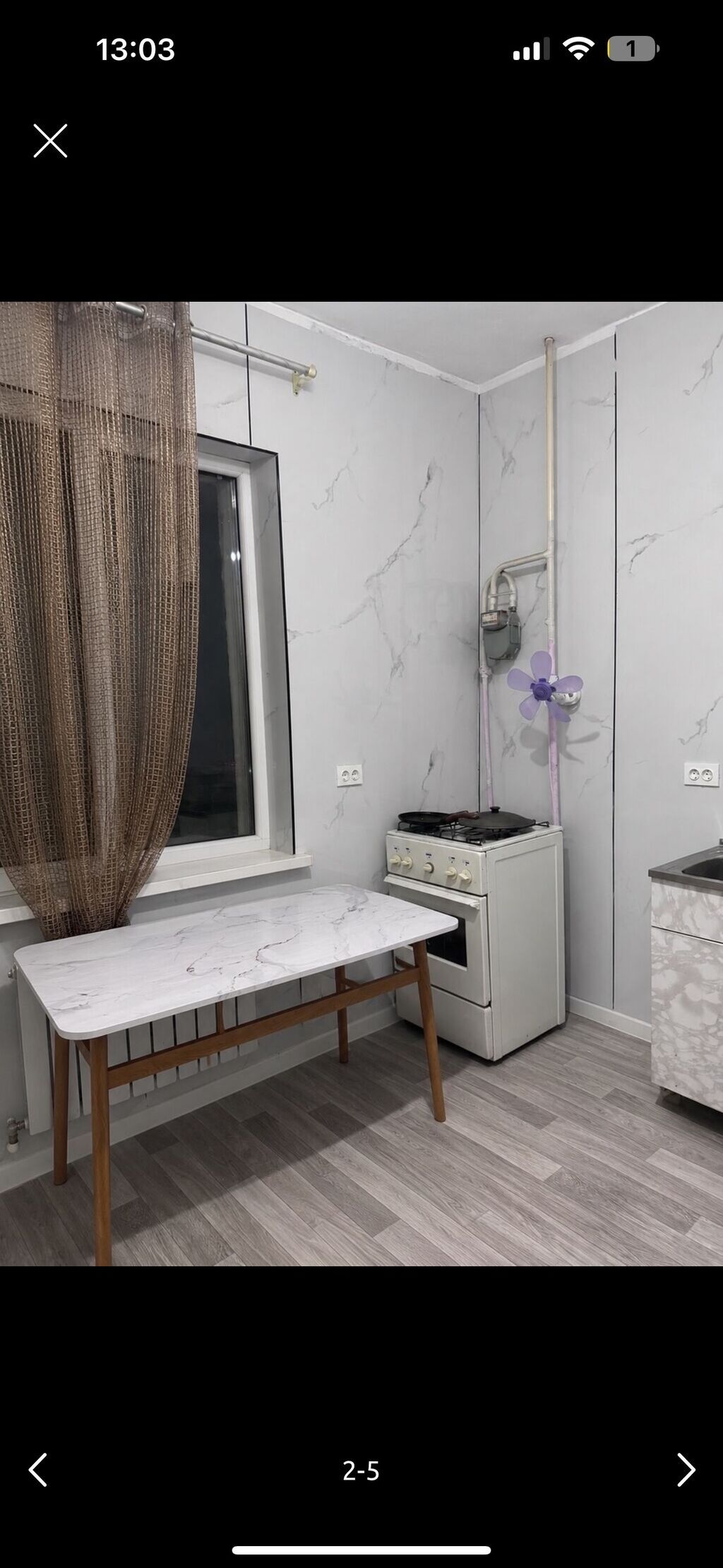 1 комната, 35 м², Таатан ТЦ 105 серия, 2 этаж, Свежий ремонт: фото 2