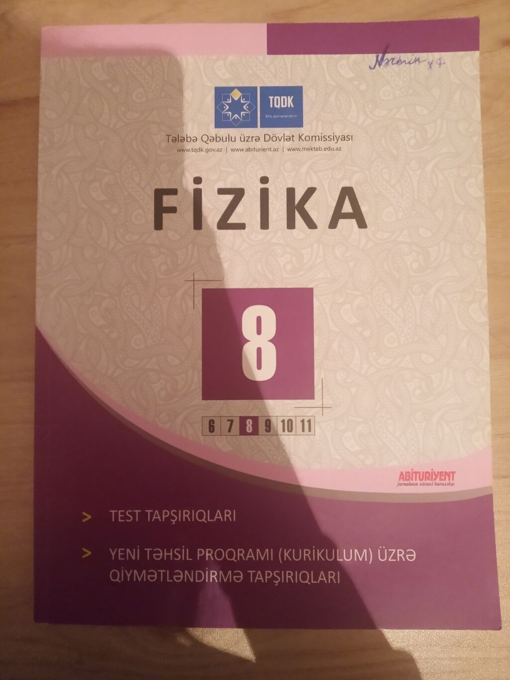 8 ci sinif fizika testleri