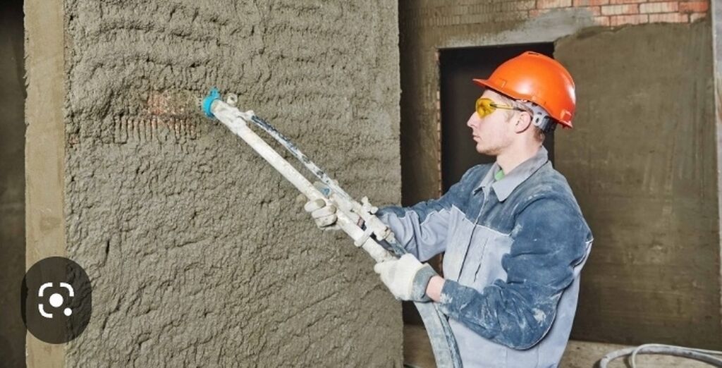 Штукатурка кылабыз тез жана сапаттуу.200кв ойдо | 230 KGS | Штукатурка ...