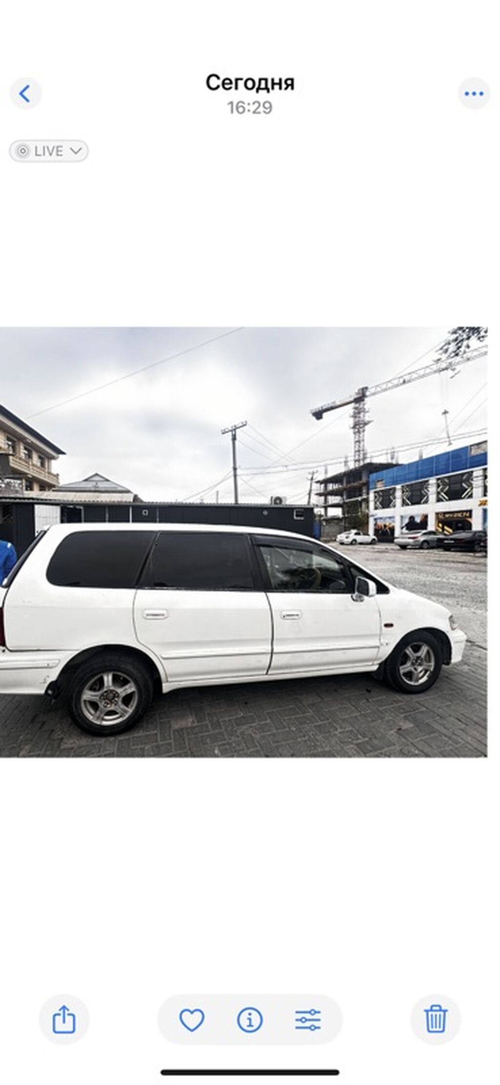 Honda Odyssey: 1999 г., Автомат, Бензин, Минивэн: фото 2