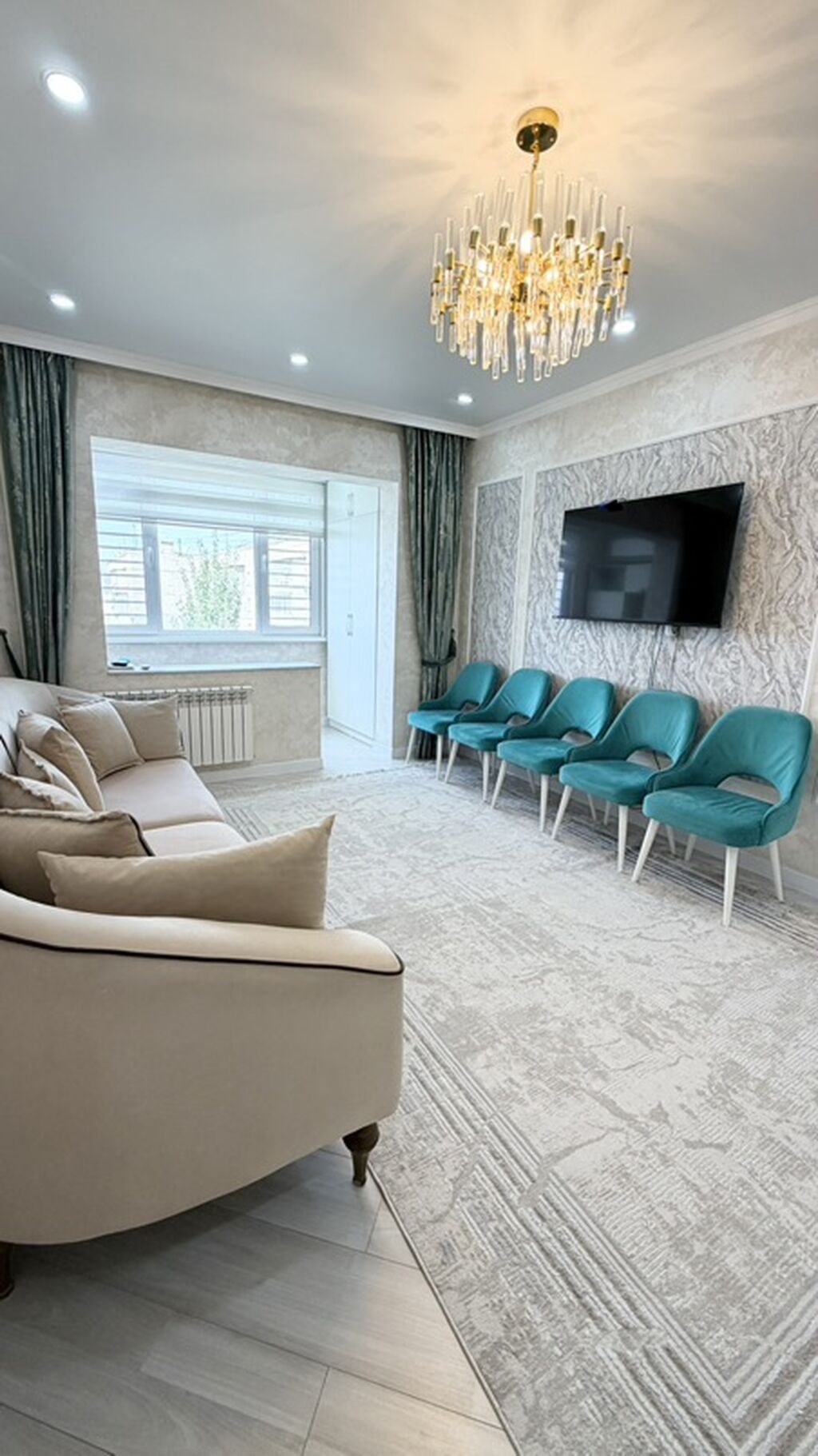 4 комнаты, 80 м², 105 серия, 8 этаж, Евроремонт: фото 3