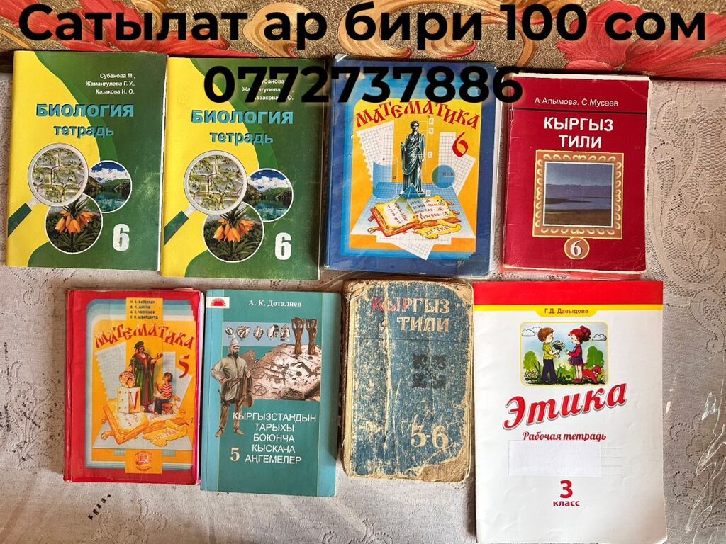 Школьные учебники и рабочие тетради для начальных и средних классов: фото 2