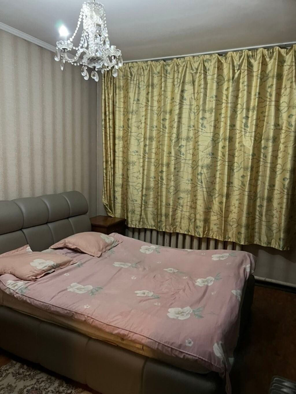 Просторная 3‑комнатная квартира с мебелью и техникой. - Спальня: фото 6