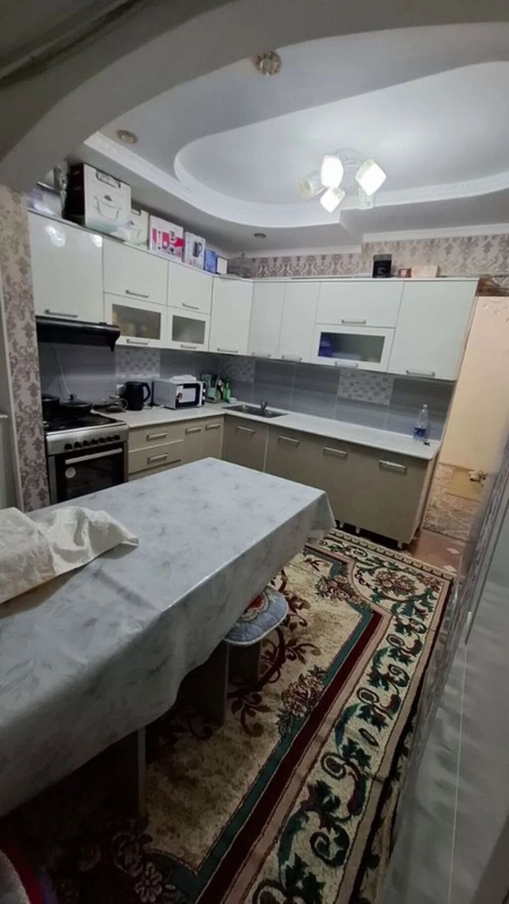 2 комнаты, 67 м², Кок-Жар мкр 9 этаж, Косметический ремонт: фото 3