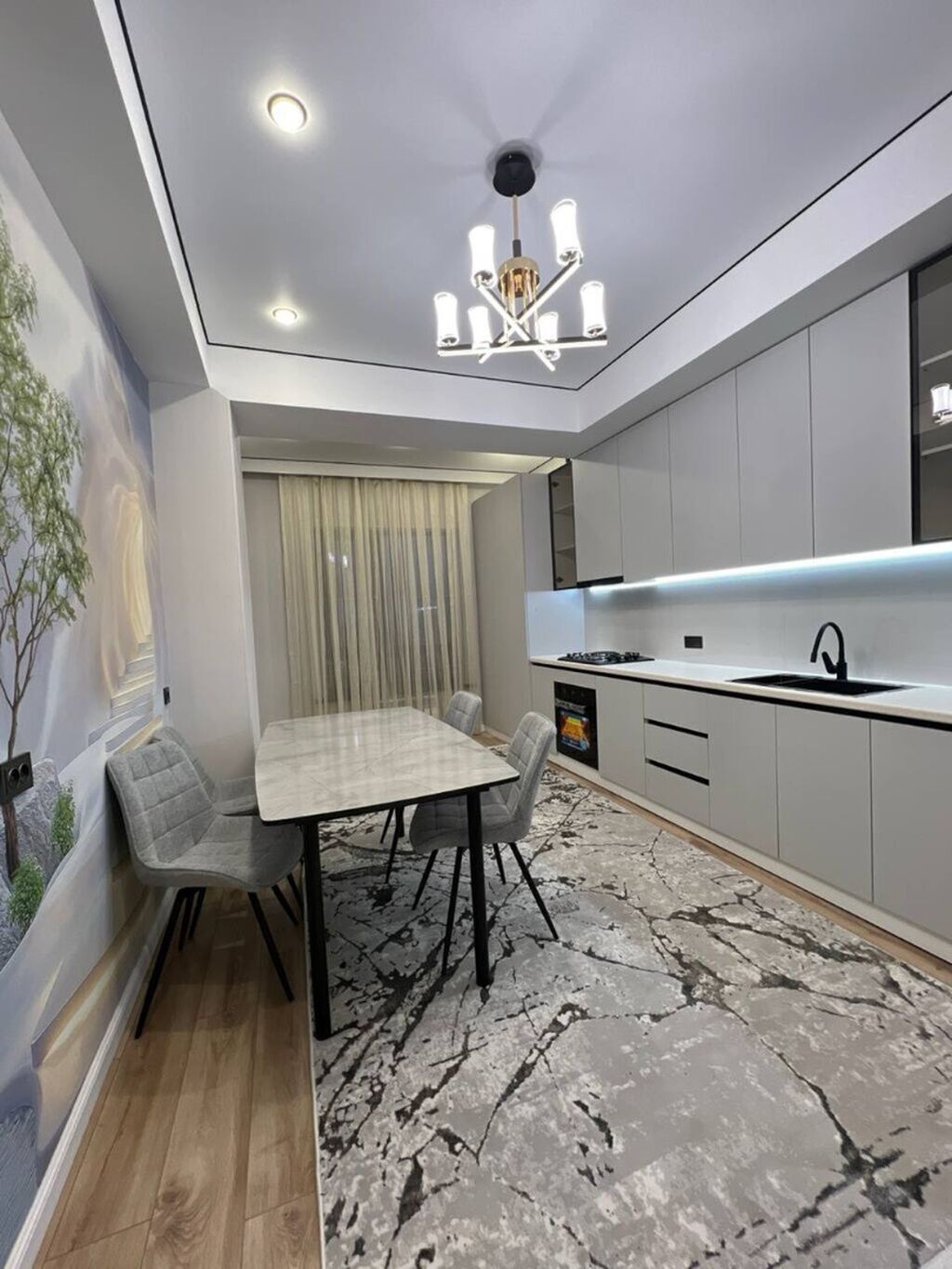 2 комнаты, 74 м², Элитка, 9 этаж, Дизайнерский ремонт: фото 8